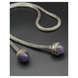 Silver necklace