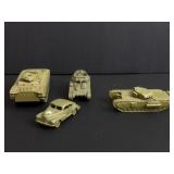 Vintage tanks toys