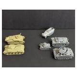 Vintage tanks toys