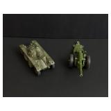 Vintage tanks toys