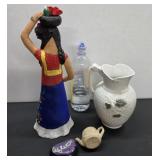 Collection of Ceramic Porcelain (Hand Painted,
