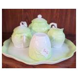 Set of (5) Pieces Matching Vintage Porcelain