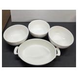 4 Pieces Stoneware China (Casual Fridays, etcï¿½)