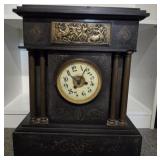 Antique Marble Mantle Clock