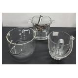 (3) Pcï¿½s Collectible Ice Buckets/Glassware