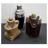 (3) Pieces Weekend Party Pack (flask, shaker,etc)