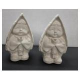 (2) Whimsical Figural Tokyo Drinking Glasses