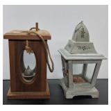(2) Candle Lanterns