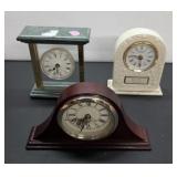 (3) Vintage Mantle Clocks