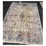 Handmade Kirman Carpet - apprx 8ï¿½9' x 12ï¿½