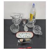 Lot of Collectible Glass incl Cut Glass, C