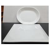 (2) Pieces China (Corelle, etc..)