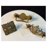 JUNK LOT of antique salvaged brass