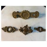 JUNK LOT of antique salvaged brass
