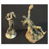 Vintage Pewter Figurine