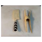 Original Antique Hand Carved Bone Asian FIGURESs