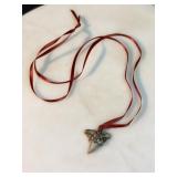 SHARk TOOTH FOSSIL NECKLACE