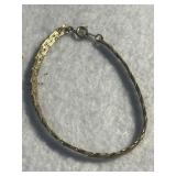 Fancy Gold Toned Bracelet