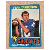 Vintage Football Card - Fran Tarkenton #120