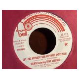 Vintage 45rpm Record- Dawn w/ Tony Orlando