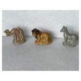 3 Wade Porcelain Animal Miniature Figurines