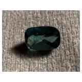 4 mm Teal Tourmaline Gem