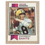Vintage Football Card - Archie Manning #125