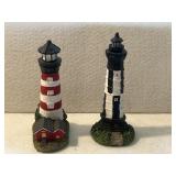 2 Scaasis Originals Lighthouse Figurines