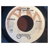 Vintage 45rpm Record- Carpenters