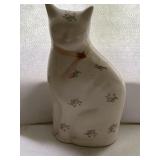 Fancy Ceramic Cat Figurineï¿½s ?y.