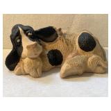 Frumps Decorative Cow Figurine 1988
