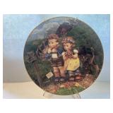 M J Hummel Country Crossroads Plate Decor