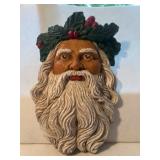 A Resin St Nicholas Wall Hanging