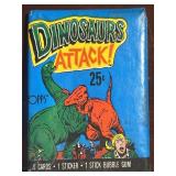 UNOPENED Pack Vintage Cards, Dinosaur