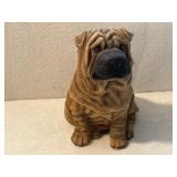 Beautiful Italian Alabaster Dog Figurine