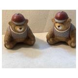 2 1990 Artisans Bear Figurines