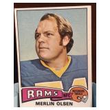 Vintage Card - Football Merlin Olson # 525