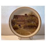 Fancy Bone China Plate, England