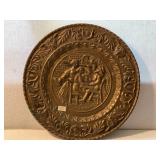 Decorative  Metal Wall Hanging Plate England