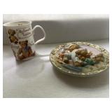 My Favorite Teddyï¿½s Mug & Teddy Bear Plaque