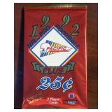 UNOPENED Pack Vintage Cards, Football