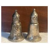Vintage Pr Sterling Salt and Pepper Shakers