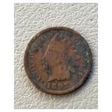 Vintage 1897 U.S. Indian Head Penny