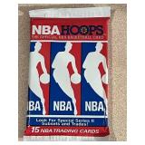 Vintage UNOPENED Pack of Basketball Cards