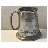 Miniature Pewter  Stein  w/ Twinkle Twinkle Design