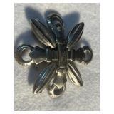 Silver Toned Pierre Cardin Pendant