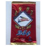 UNOPENED Pack of Vintage Football Cards