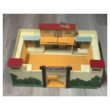 Large wooden fort Laramie