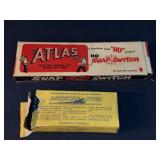 VTG ATLAS HO SCALE BRASS American Flyer No. 706