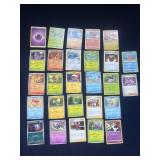 Lot of (27) Pokï¿½man  Cards